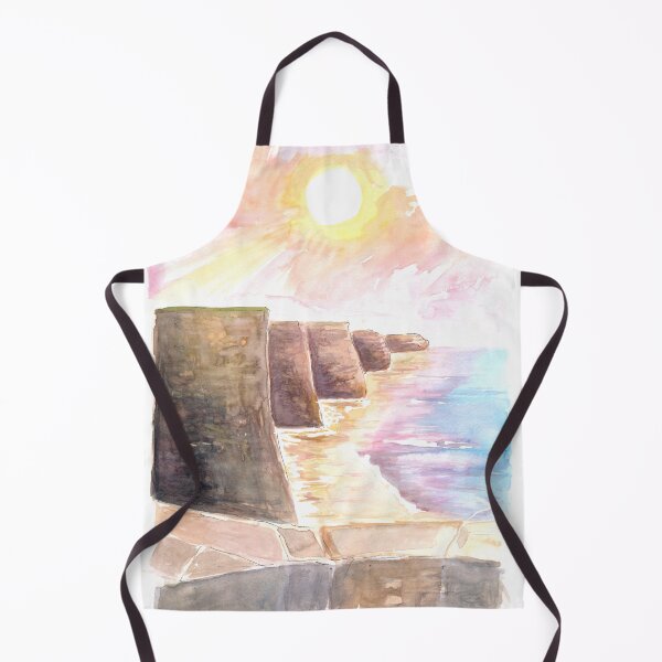 Item preview, Cliffs of Moher bathed in Golden Sunlight on Ireland Wild Atlantic Coast designed and sold by artshop77.