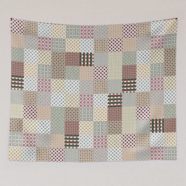Item preview, Vintage Patchwork Texture designed and sold by BelloniArtShop.
