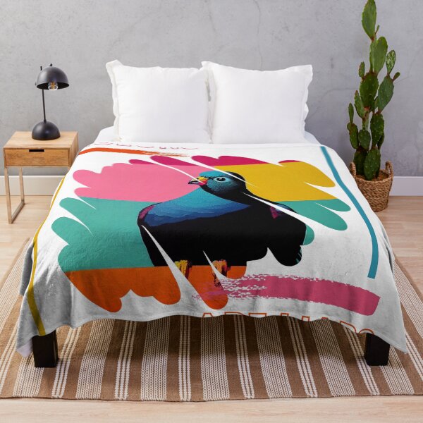 Item preview, Colorful Pigeons are Liars designed and sold by TheCreativeFab.