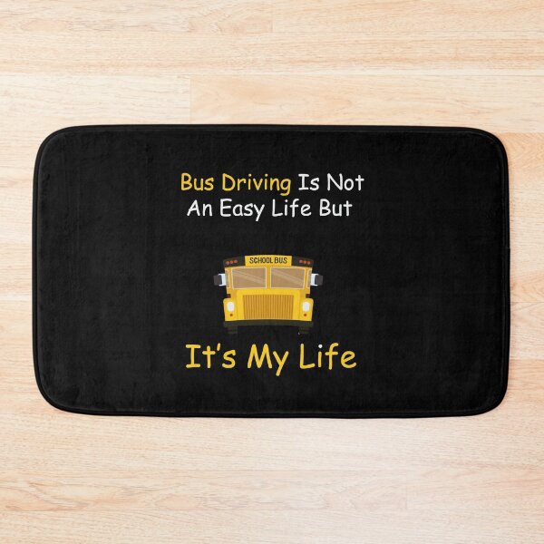 Item preview, bus driving is not an easy life but it s my life designed and sold by sssweetness.