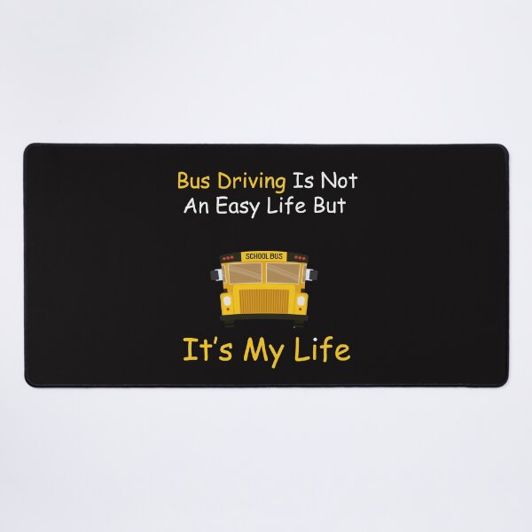 Item preview, bus driving is not an easy life but it s my life designed and sold by sssweetness.