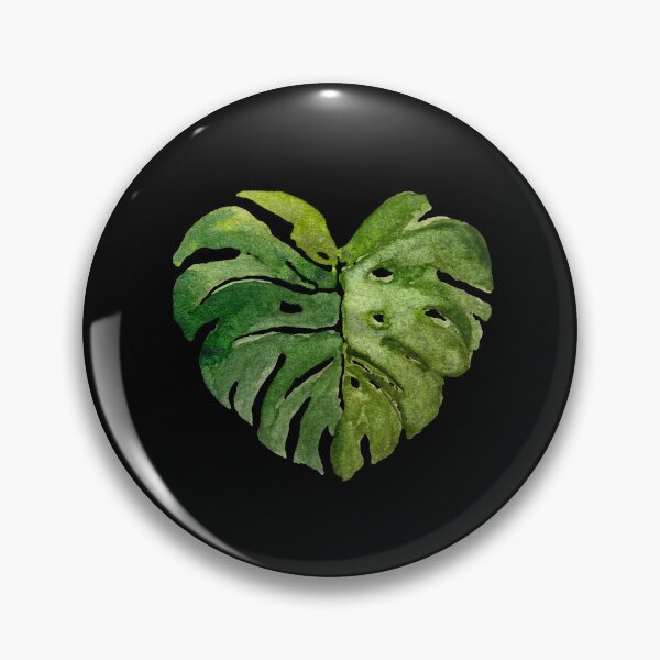 Item preview, Big palm leaf watercolor illustration on black background  designed and sold by Yana Mustafina | Boho Soulful Designs.