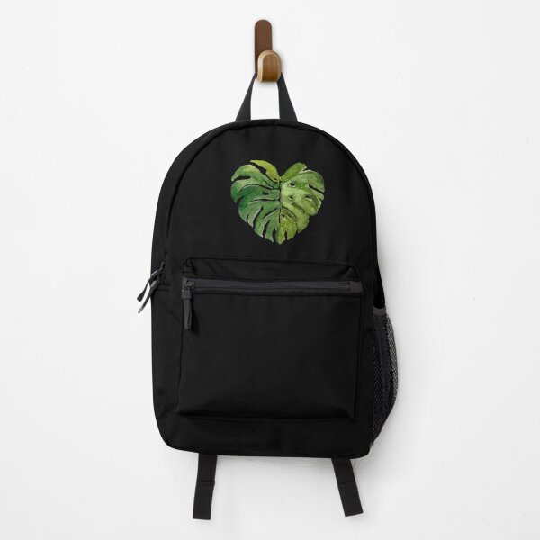 Item preview, Big palm leaf watercolor illustration on black background  designed and sold by Yana Mustafina | Boho Soulful Designs.