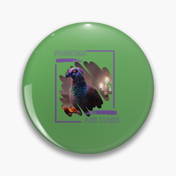 Item preview, Zombie Pigeons are Liars designed and sold by TheCreativeFab.