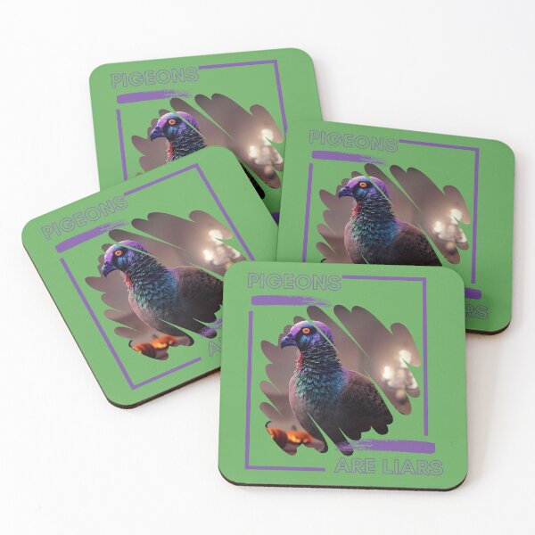 Item preview, Zombie Pigeons are Liars designed and sold by TheCreativeFab.