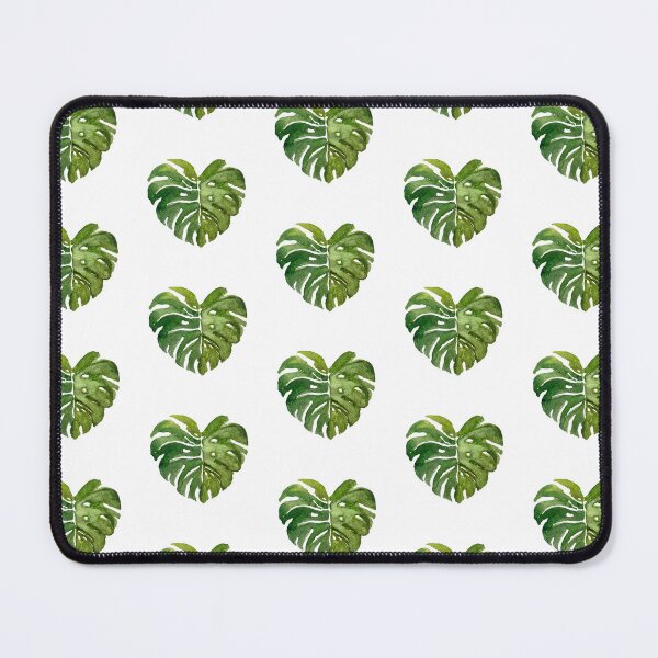 Item preview, Big palm leaf seamless pattern watercolor illustration designed and sold by Yana Mustafina | Boho Soulful Designs.