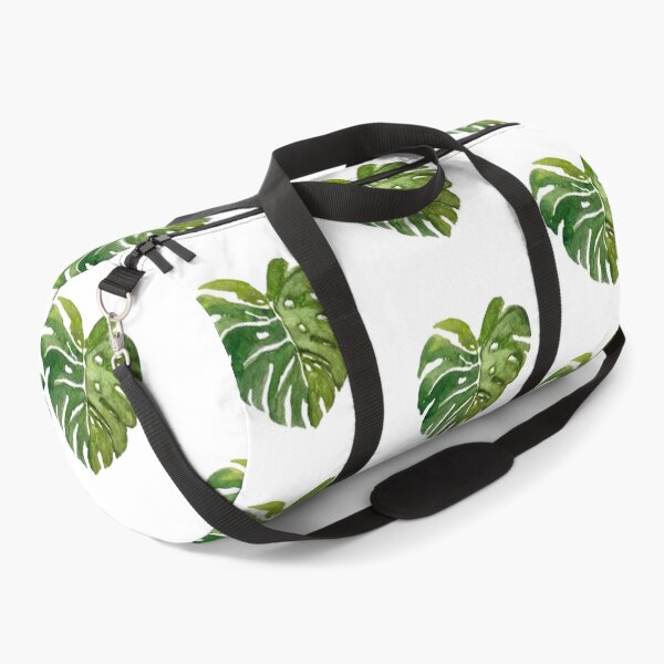 Item preview, Big palm leaf seamless pattern watercolor illustration designed and sold by Yana Mustafina | Boho Soulful Designs.