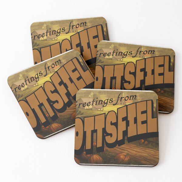 Item preview, Pottsfield Vintage Postcard designed and sold by Kapitan515.
