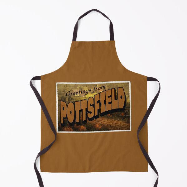 Item preview, Pottsfield Vintage Postcard designed and sold by Kapitan515.