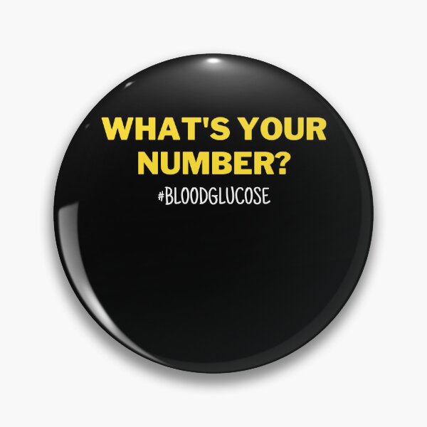 Item preview, Diabetes Awareness What's Your Number Blood Glucose Humor designed and sold by Trankix.