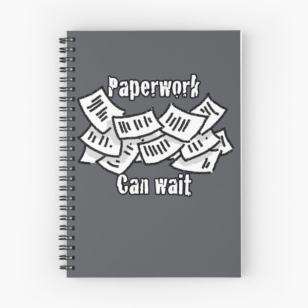 Item preview, The Paperwork Can Wait designed and sold by NigelSutherland.