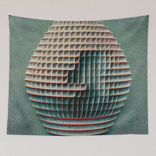 Item preview, Colmena texturizada I designed and sold by PolyDeco ⠀.