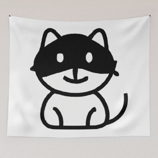 Item preview, Black Cat Icon designed and sold by SteamedpunkVegg.