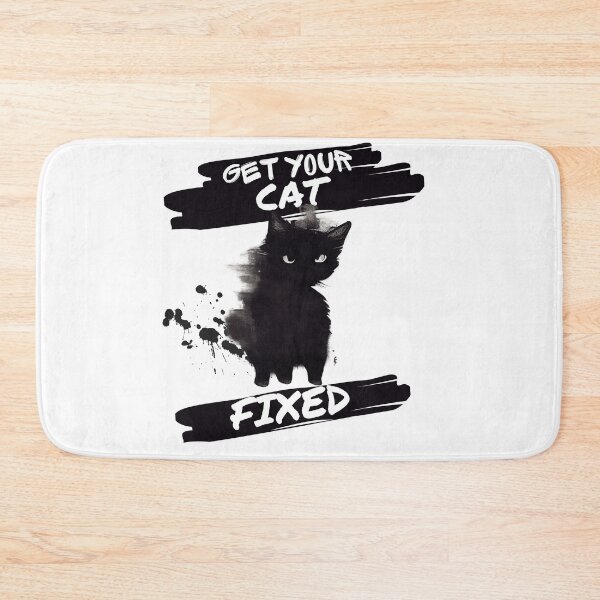 Item preview, Get your cat fixed - Funny cats designed and sold by Bcraftery.