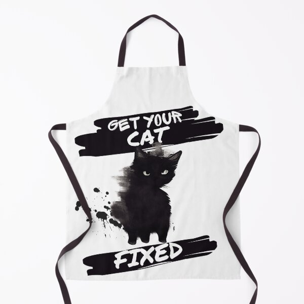 Item preview, Get your cat fixed - Funny cats designed and sold by Bcraftery.