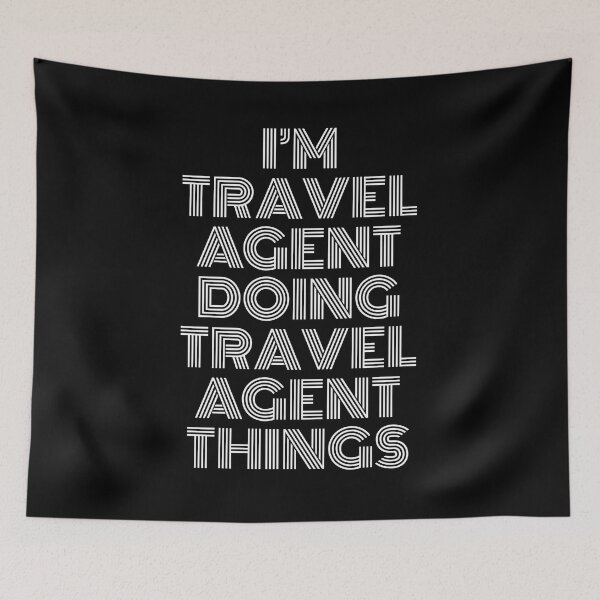 Item preview, I'm Travel agent Doing Travel agent Things Retro Vintage designed and sold by SVPOD.