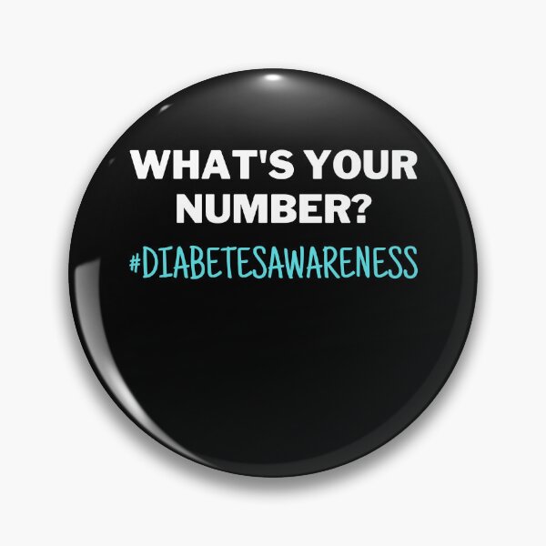 Item preview, Diabetes Awareness What's Your Number Blood Glucose Humor designed and sold by Trankix.