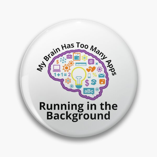 Item preview, Too Many Apps Running designed and sold by BuraxisQuotes.
