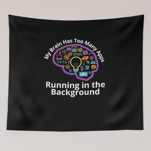 Item preview, ADHD Life designed and sold by BuraxisQuotes.