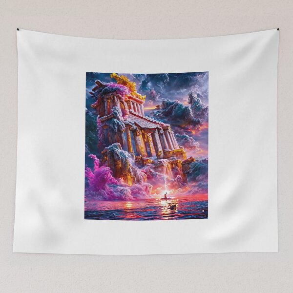 Item preview, temple of poseidon designed and sold by zar4fussion.