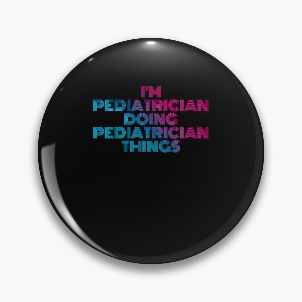 Item preview, I'm Pediatrician Doing Pediatrician Things Retro Neon designed and sold by SVPOD.
