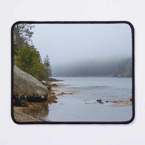 Item preview, Maine Coast on a Foggy Morning designed and sold by BeaSchoney.