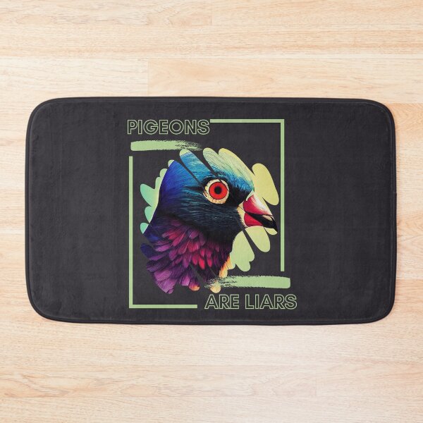 Item preview, Close Up Pigeons are Liars designed and sold by TheCreativeFab.