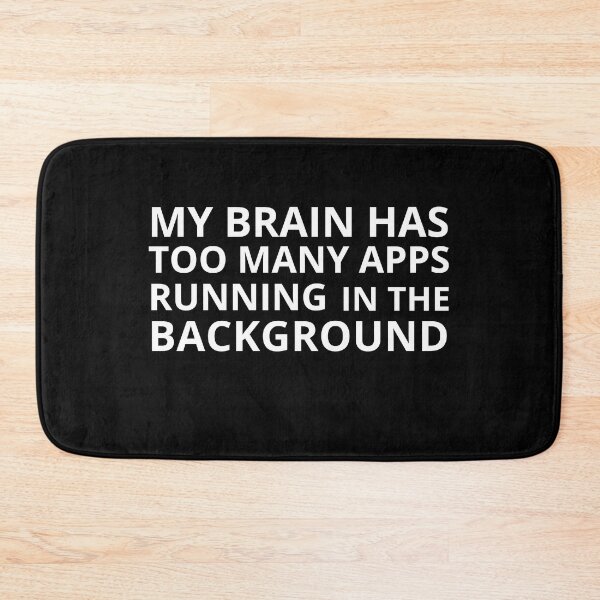 Item preview, Background Apps designed and sold by BuraxisQuotes.