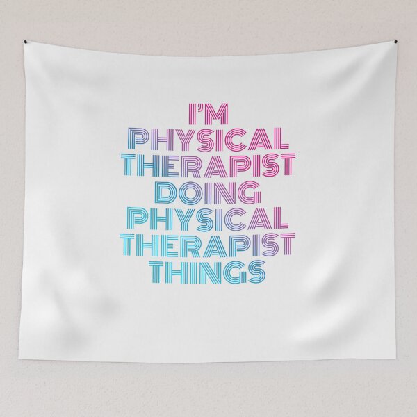 Item preview, I'm Physical Therapist Doing Physical Therapist Things Retro Neon designed and sold by SVPOD.