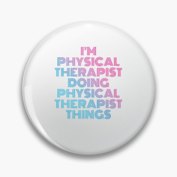 Item preview, I'm Physical Therapist Doing Physical Therapist Things Retro Neon designed and sold by SVPOD.