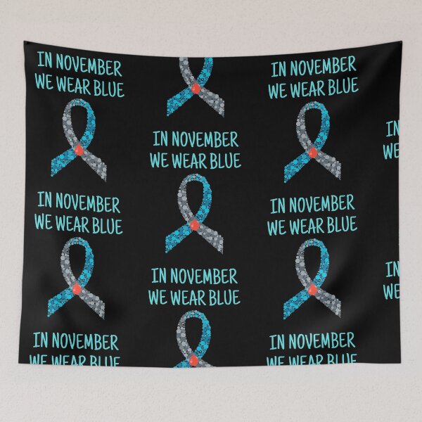Item preview, In November We Wear Blue Diabetes Awareness Month Diabetic designed and sold by Trankix.