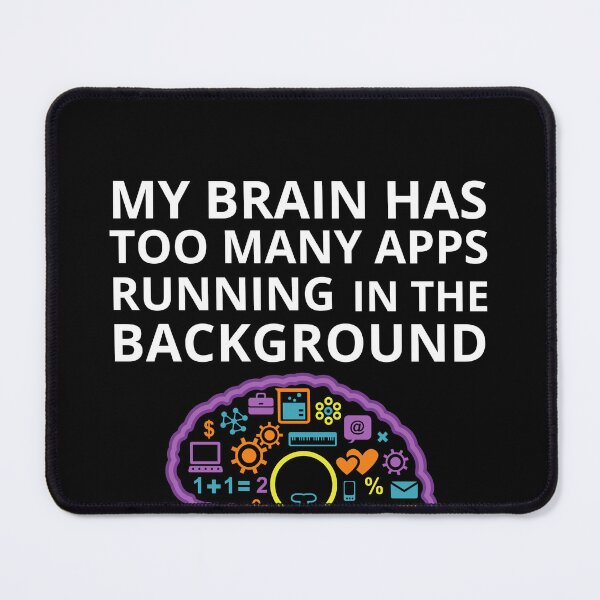 Item preview, Overthinking designed and sold by BuraxisQuotes.