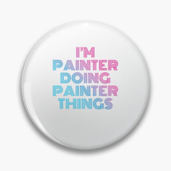 Item preview, I'm Painter Doing Painter Things Retro Neon designed and sold by SVPOD.