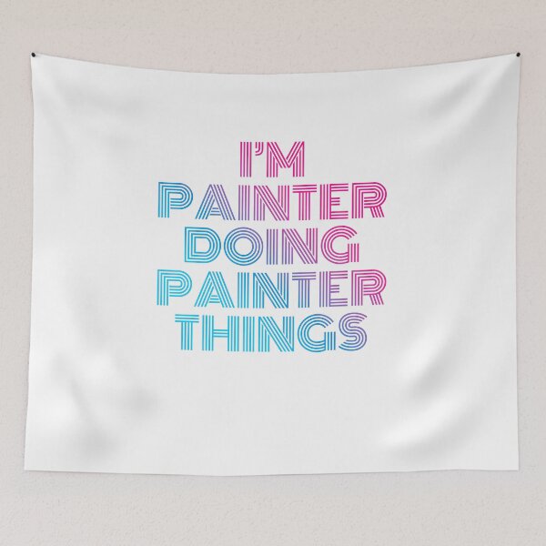 Item preview, I'm Painter Doing Painter Things Retro Neon designed and sold by SVPOD.