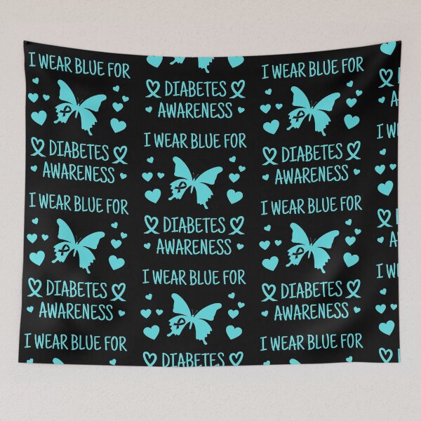 Item preview, I Wear Blue For Diabetes Awareness Month Type 1 Diabetes designed and sold by Trankix.