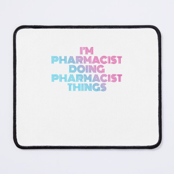 Item preview, I'm Pharmacist Doing Pharmacist Things Retro Neon designed and sold by SVPOD.