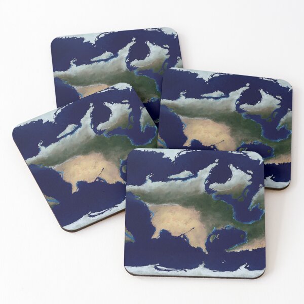 Item preview, Inceptumia | Phoenixian World Map designed and sold by Khrestos.