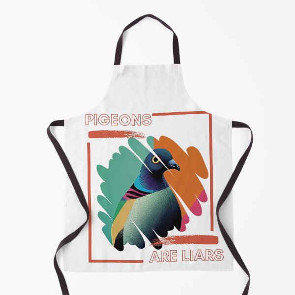 Item preview, Art Pop Style Pigeons are Liars designed and sold by TheCreativeFab.