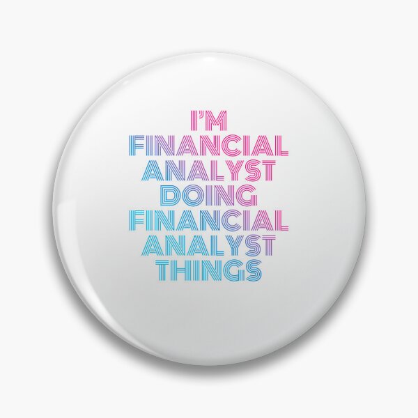 Item preview, I'm Financial analyst Doing Financial analyst Things Retro Neon designed and sold by SVPOD.