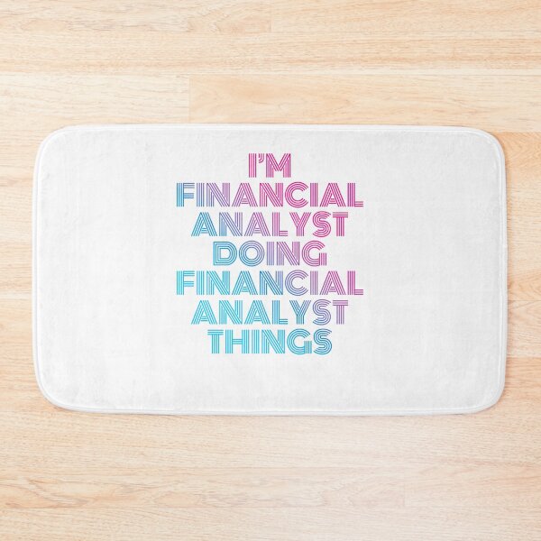 Item preview, I'm Financial analyst Doing Financial analyst Things Retro Neon designed and sold by SVPOD.
