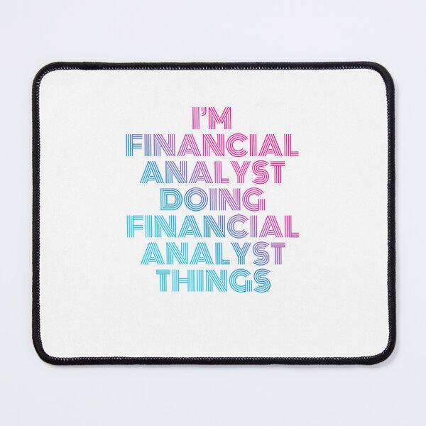 Item preview, I'm Financial analyst Doing Financial analyst Things Retro Neon designed and sold by SVPOD.