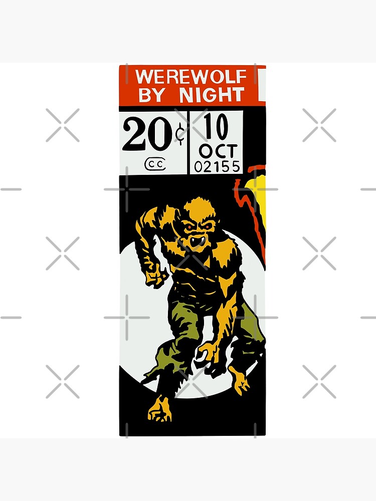 Werewolf by Night Poster for Sale by phylisho