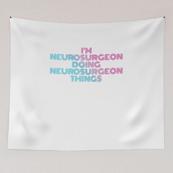 Item preview, I'm Neurosurgeon Doing Neurosurgeon Things Retro Neon designed and sold by SVPOD.