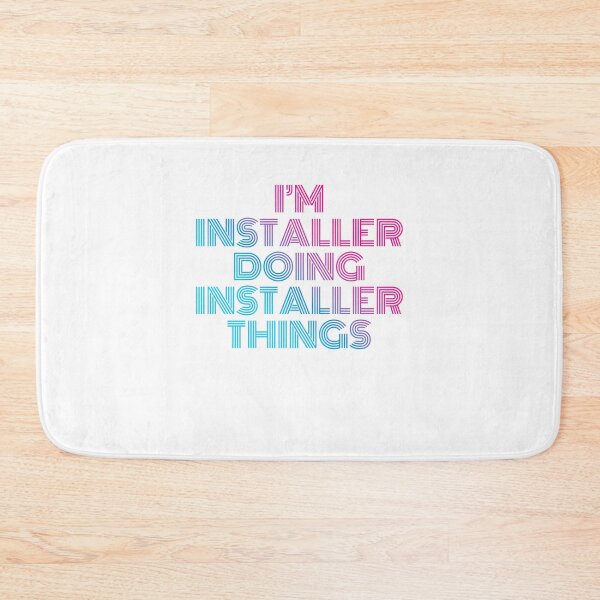 Item preview, I'm installer Doing installer Things Retro Neon designed and sold by SVPOD.