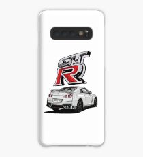 Weißer GT-R Hülle & Klebefolie für Samsung Galaxy