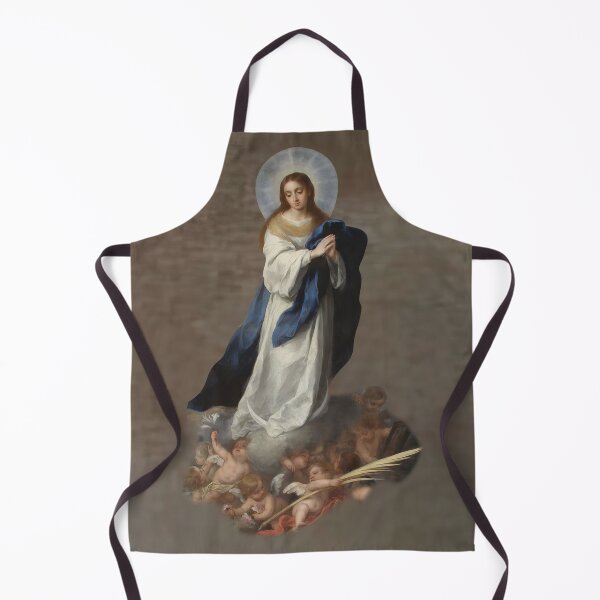 Item preview, Immaculate Conception Assumption Virgin Mary Esteban Murillo  designed and sold by hispanicworld.