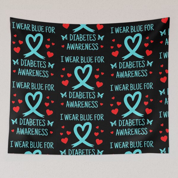 Item preview, I Wear Blue For Diabetes Awareness Month Type 1 Diabetes designed and sold by Trankix.