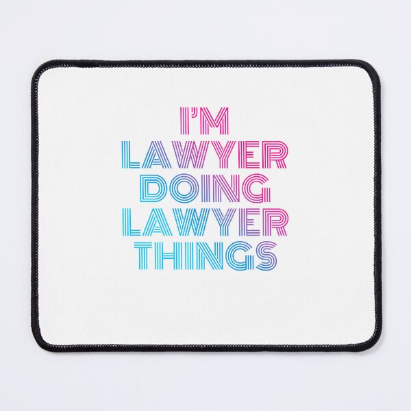Item preview, I'm Lawyer Doing Lawyer Things Retro Neon designed and sold by SVPOD.