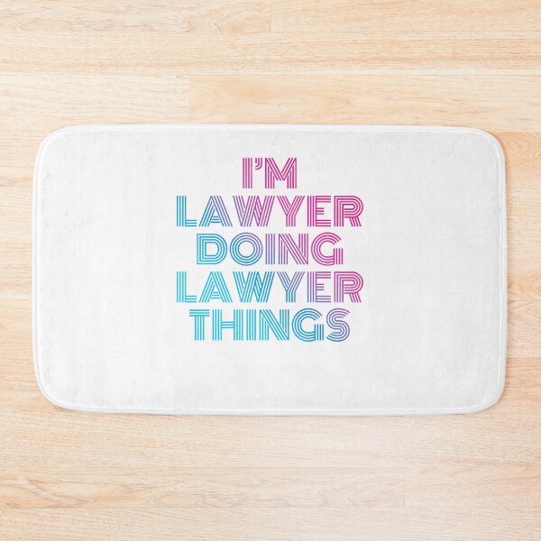 Item preview, I'm Lawyer Doing Lawyer Things Retro Neon designed and sold by SVPOD.