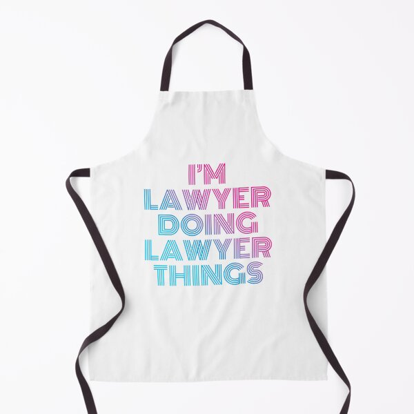 Item preview, I'm Lawyer Doing Lawyer Things Retro Neon designed and sold by SVPOD.